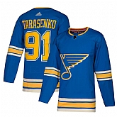 Blues 91 Vladimir Tarasenko Blue Alternate Adidas Jersey,baseball caps,new era cap wholesale,wholesale hats